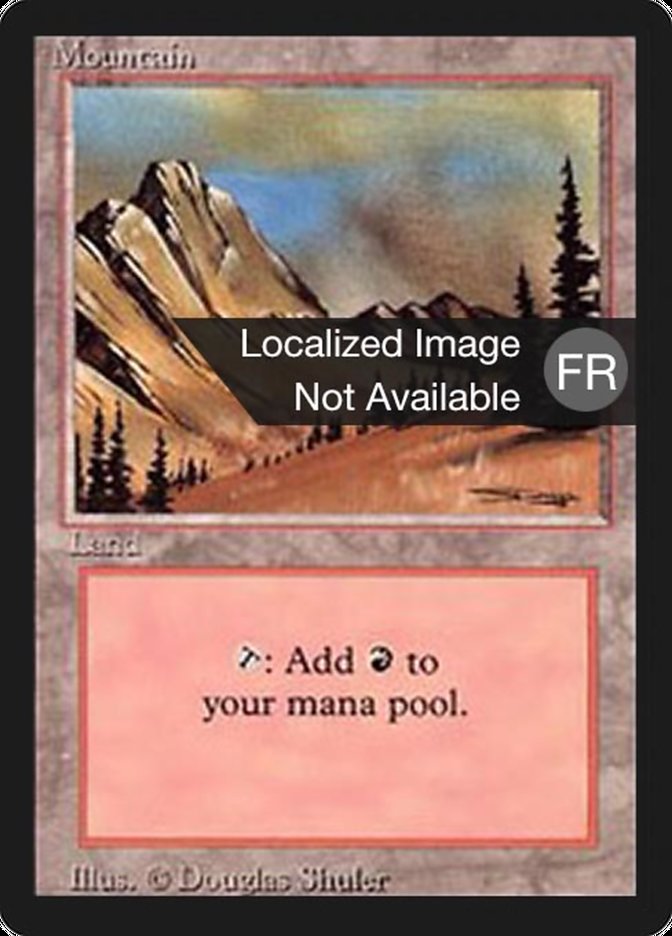 Mountain (C) [Revised Edition (Foreign Black Border)]