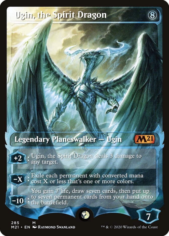 Ugin, the Spirit Dragon (Showcase) [Core Set 2021] (M21 285)