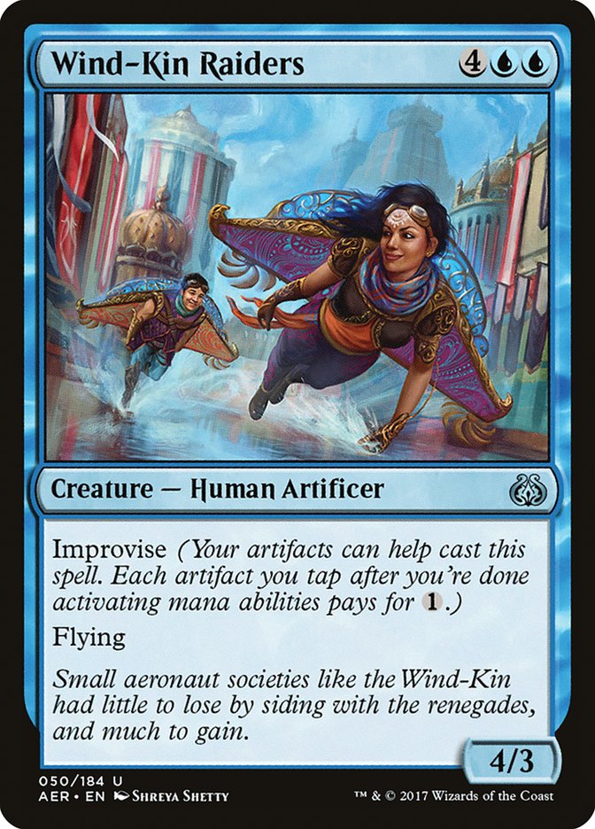 Wind-Kin Raiders [Aether Revolt] (AER 50)