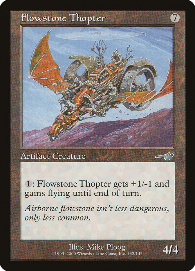 Flowstone Thopter [Nemesis] (NEM 132)