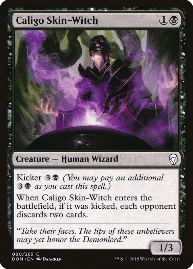 Caligo Skin-Witch [Dominaria] (DOM 80)