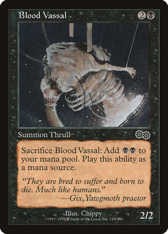 Blood Vassal [Urza's Saga] (USG 118)