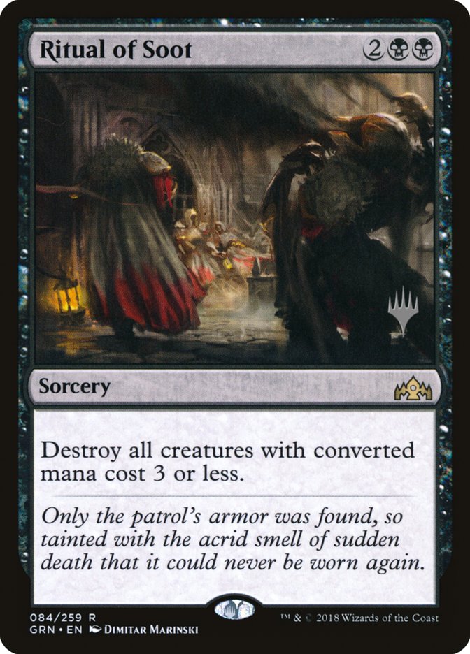 Ritual of Soot (Promo Pack) [Guilds of Ravnica Promos] (PGRN 84P)