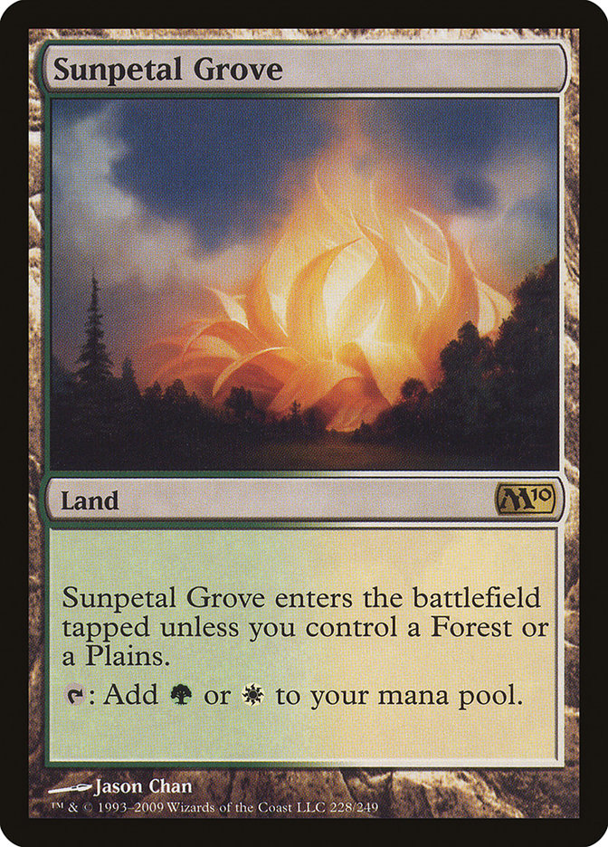 Sunpetal Grove [Magic 2010] (M10 228)