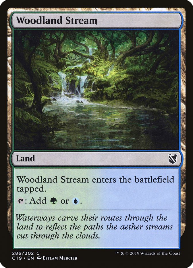 Woodland Stream [Commander 2019] (C19 286)