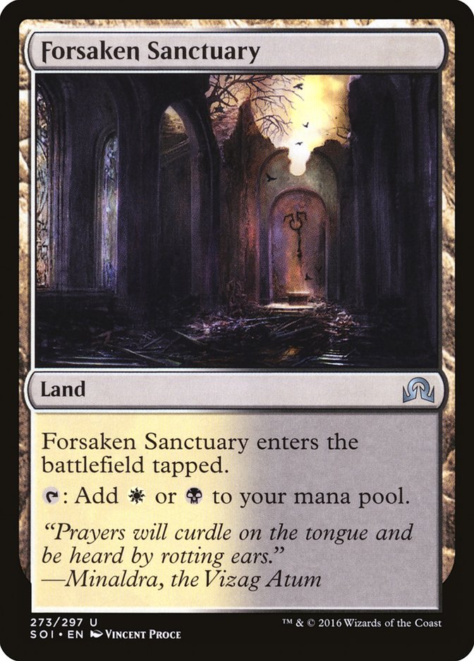 Forsaken Sanctuary [Shadows over Innistrad] (SOI 273)