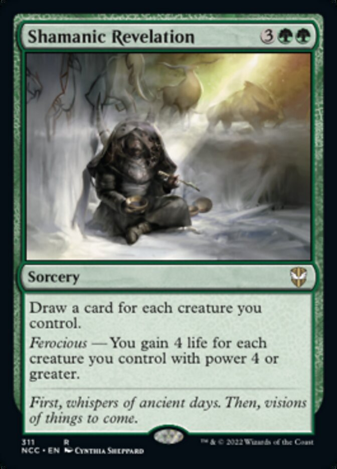 Shamanic Revelation [Streets of New Capenna Commander] (NCC 311)