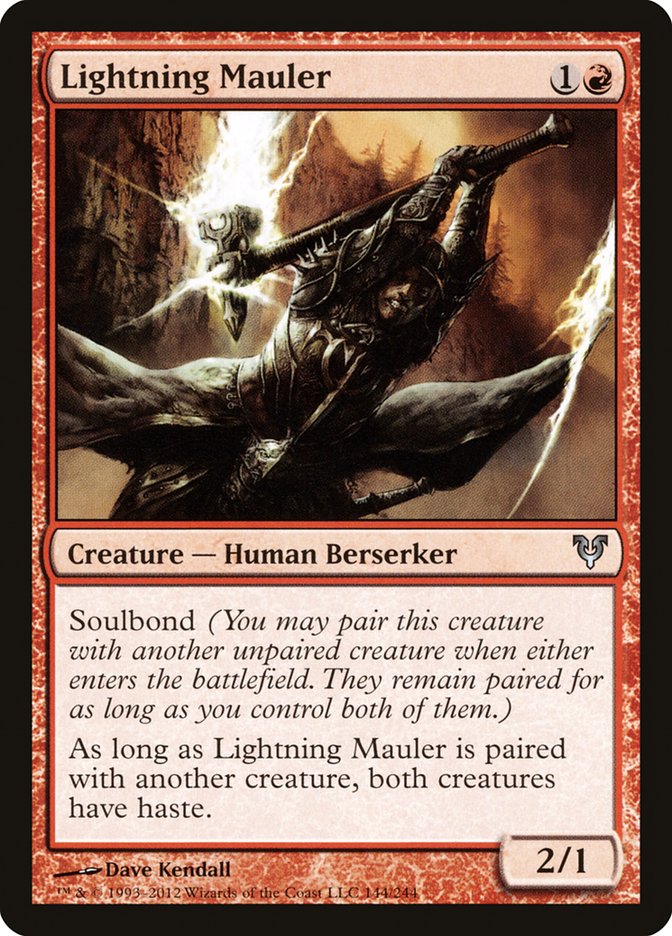 Lightning Mauler [Avacyn Restored] (AVR 144)