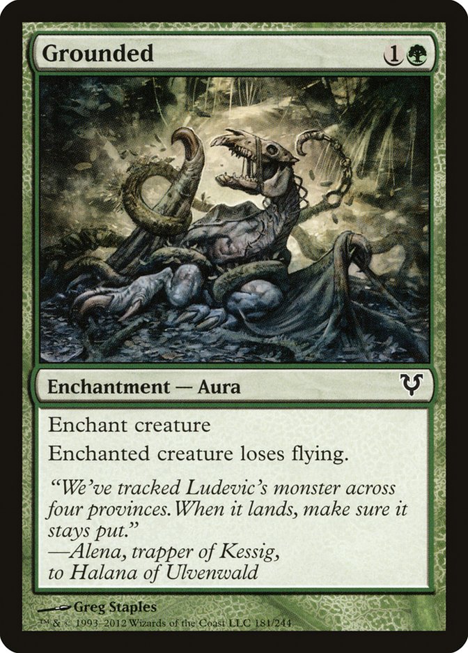 Grounded [Avacyn Restored] (AVR 181)