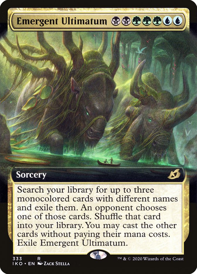 Emergent Ultimatum (Extended Art) [Ikoria: Lair of Behemoths] (IKO 333)