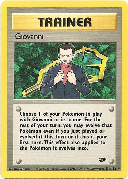 Giovanni (104/132) [Gym Challenge]