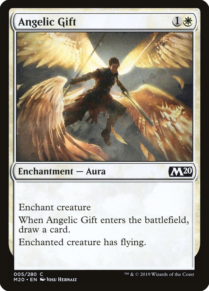 Angelic Gift [Core Set 2020] (M20 5)
