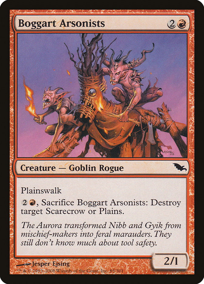 Boggart Arsonists [Shadowmoor] (SHM 85)