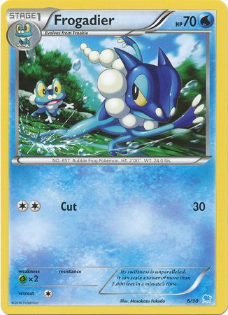 Frogadier (6/30) [XY: Trainer Kit - Pikachu Libre & Suicune]