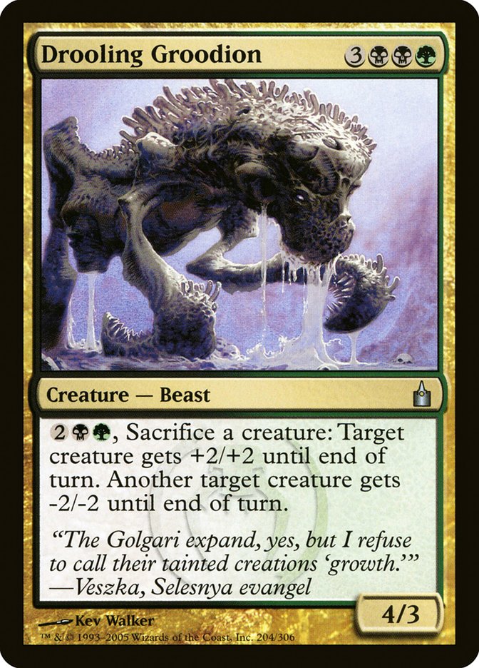 Drooling Groodion [Ravnica: City of Guilds] (RAV 204)