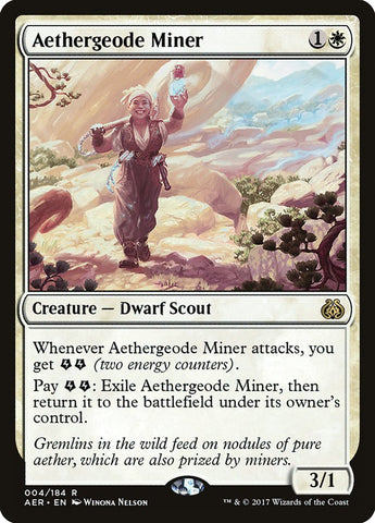 Aethergeode Miner [Aether Revolt] (AER 4)