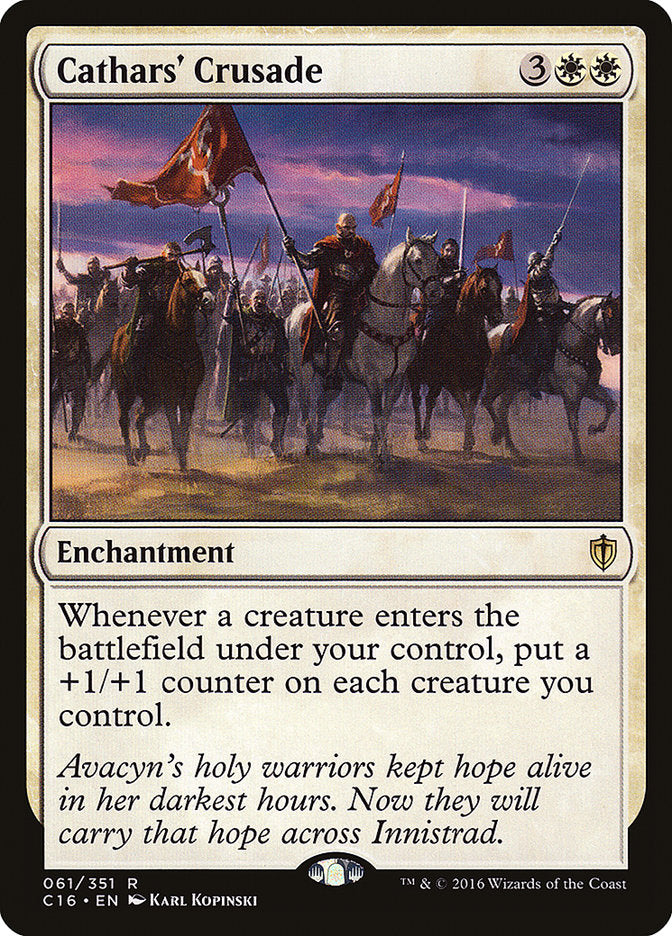 Cathars' Crusade [Commander 2016] (C16 61)