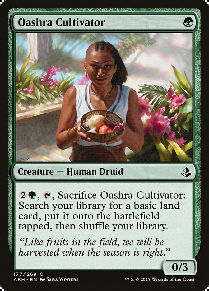 Oashra Cultivator [Amonkhet] (AKH 177)