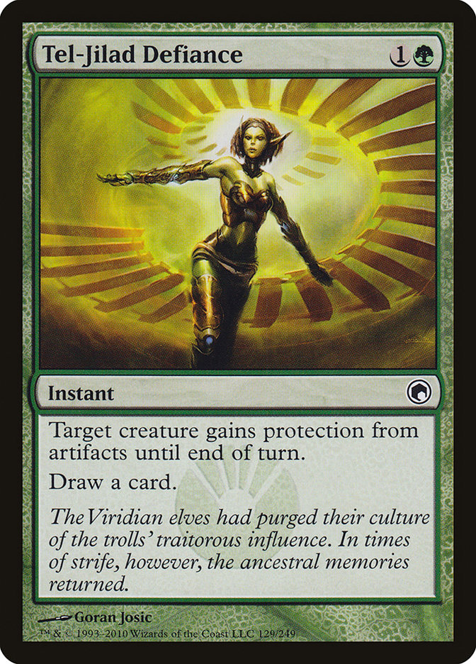 Tel-Jilad Defiance [Scars of Mirrodin] (SOM 129)
