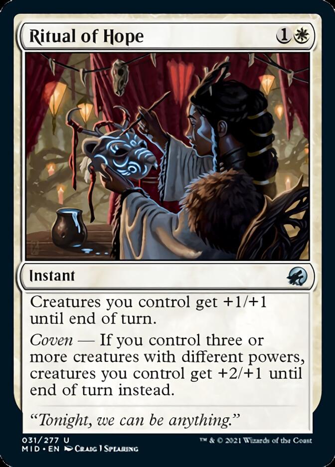 Ritual of Hope [Innistrad: Midnight Hunt] (MID 31)