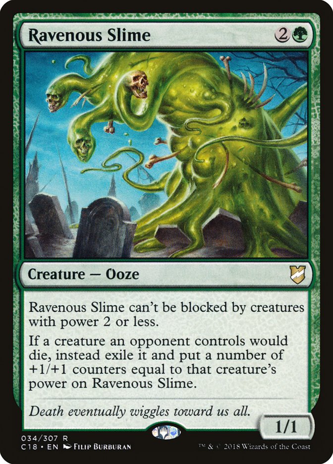Ravenous Slime [Commander 2018] (C18 34)