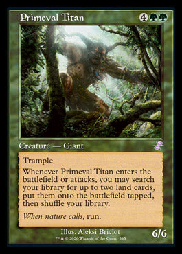 Primeval Titan (Timeshifted) [Time Spiral Remastered] (TSR 365)