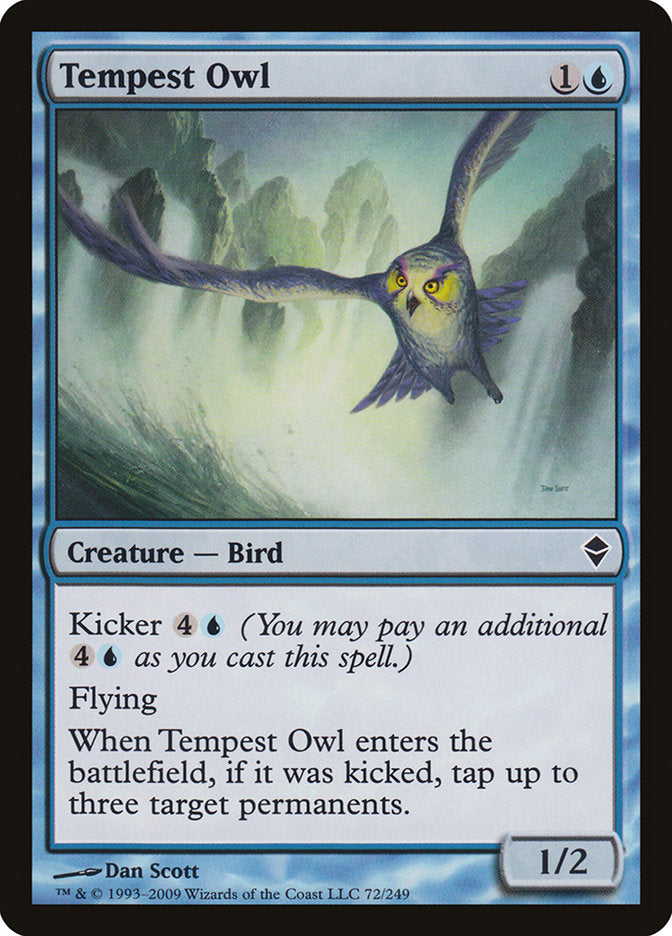 Tempest Owl [Zendikar] (ZEN 72)