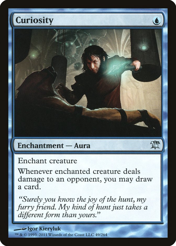 Curiosity [Innistrad] (ISD 49)
