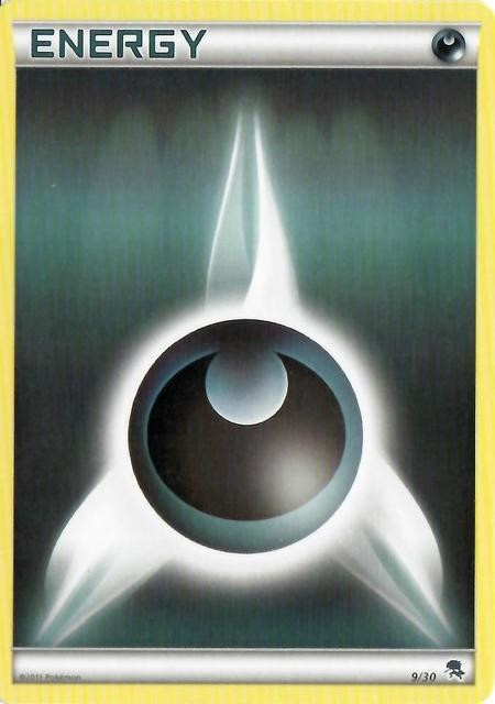 Darkness Energy (9/30) [Black & White: Trainer Kit]