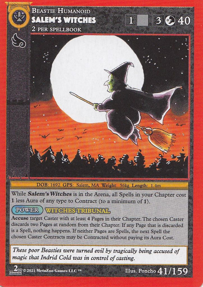Salem's Witches [Cryptid Nation: Second Edition]