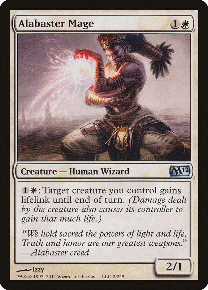 Alabaster Mage [Magic 2012] (M12 2)