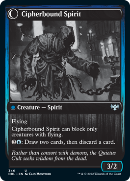 Soulcipher Board // Cipherbound Spirit [Innistrad: Double Feature] (DBL 346)
