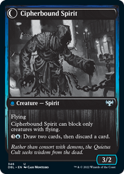 Soulcipher Board // Cipherbound Spirit [Innistrad: Double Feature] (DBL 346)