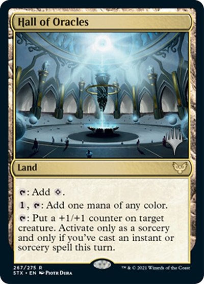 Hall of Oracles (Promo Pack) [Strixhaven: School of Mages Promos] (PSTX 267)