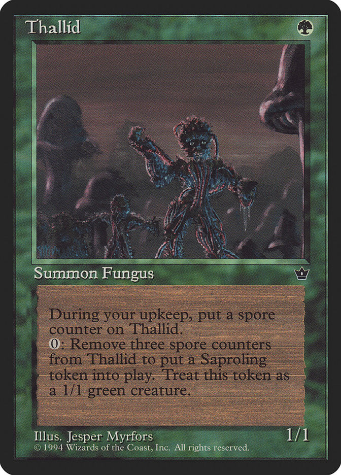 Thallid (Jesper Myrfors) [Fallen Empires] (FEM 74B)