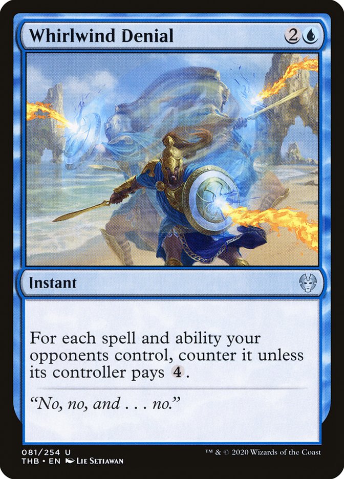 Whirlwind Denial [Theros Beyond Death] (THB 81)