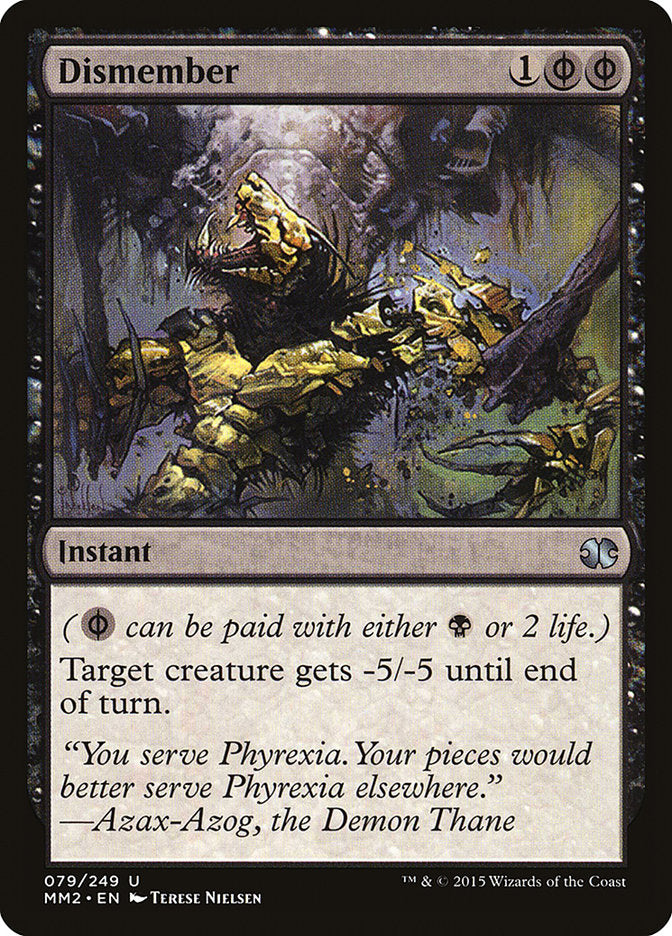 Dismember [Modern Masters 2015] (MM2 79)