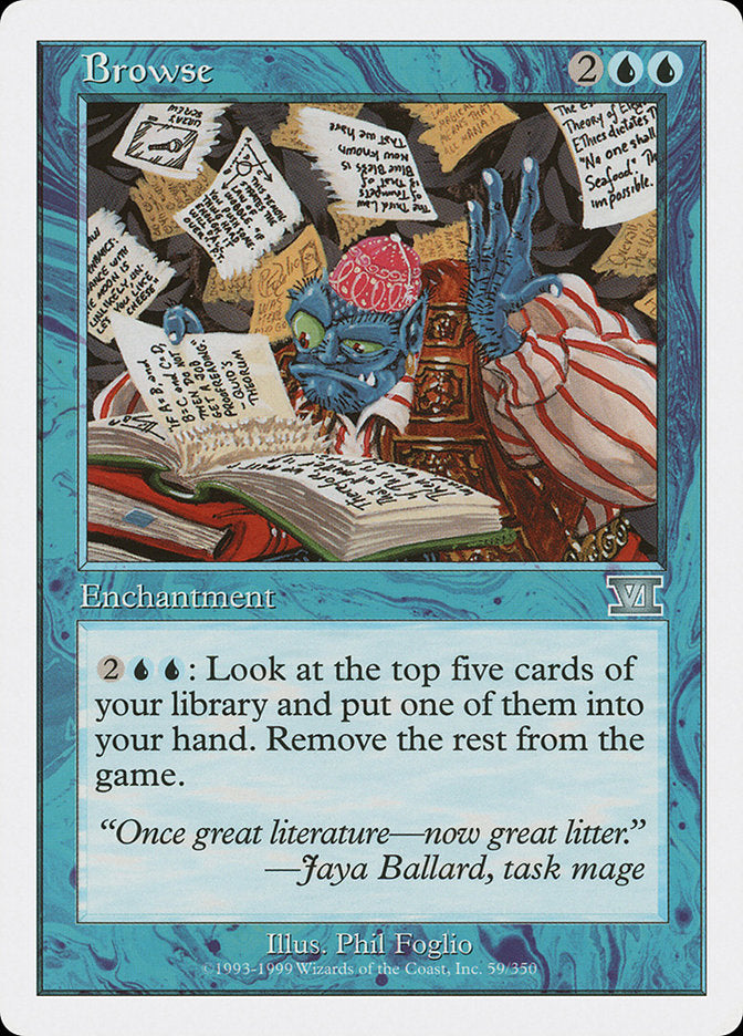 Browse [Classic Sixth Edition] (6ED 59)