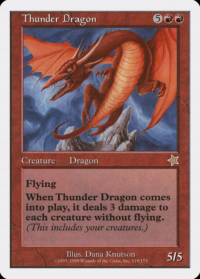 Thunder Dragon [Starter 1999] (S99 119)