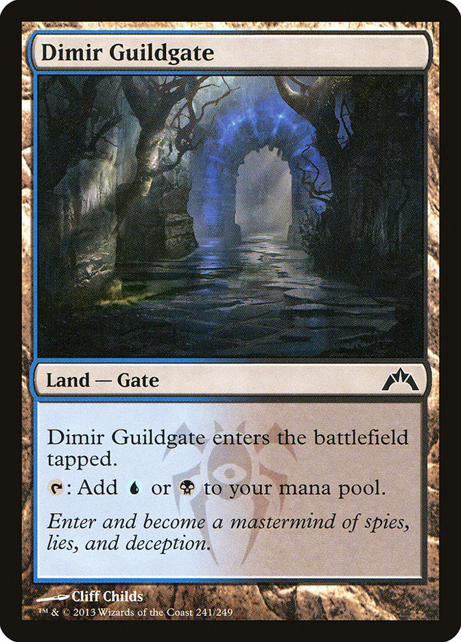 Dimir Guildgate [Gatecrash] (GTC 241)
