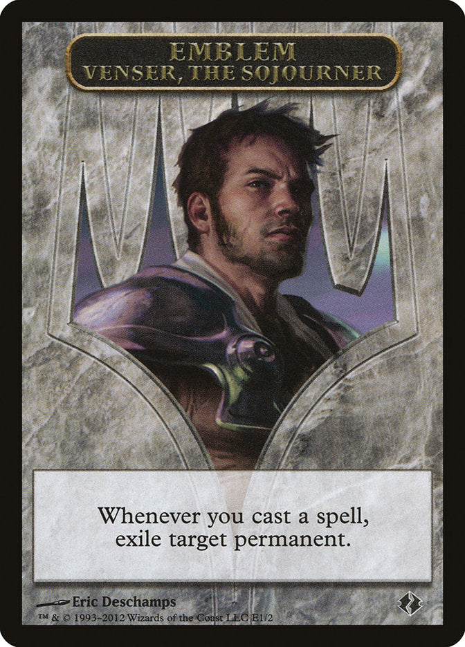 Venser, the Sojourner Emblem [Duel Decks: Venser vs. Koth Tokens] (TDDI 1)