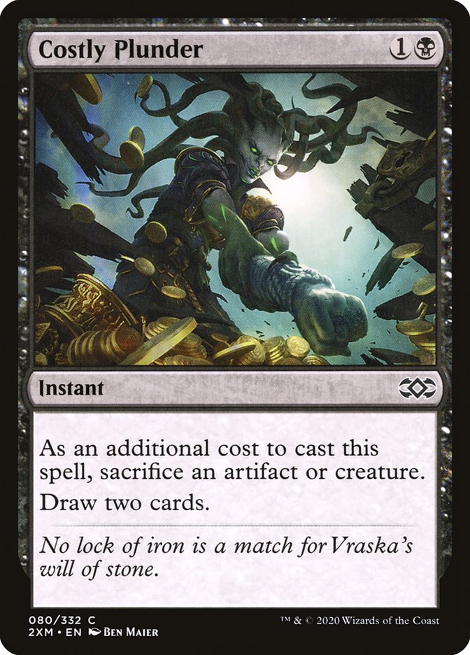 Costly Plunder [Double Masters] (2XM 80)