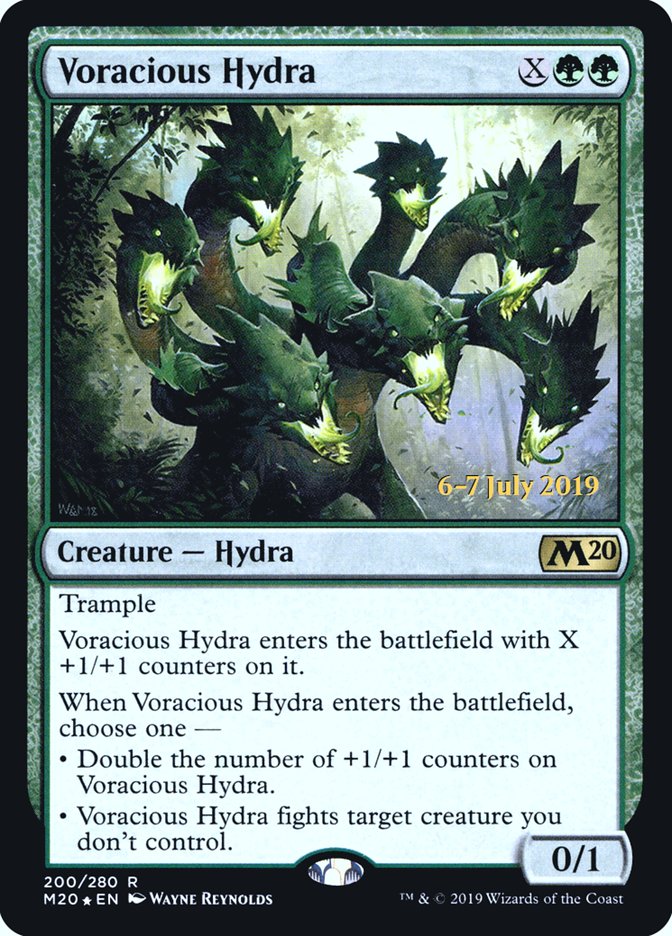 Voracious Hydra  [Core Set 2020 Prerelease Promos] (PM20 200S)