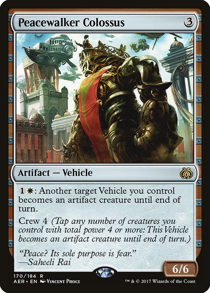 Peacewalker Colossus [Aether Revolt] (AER 170)