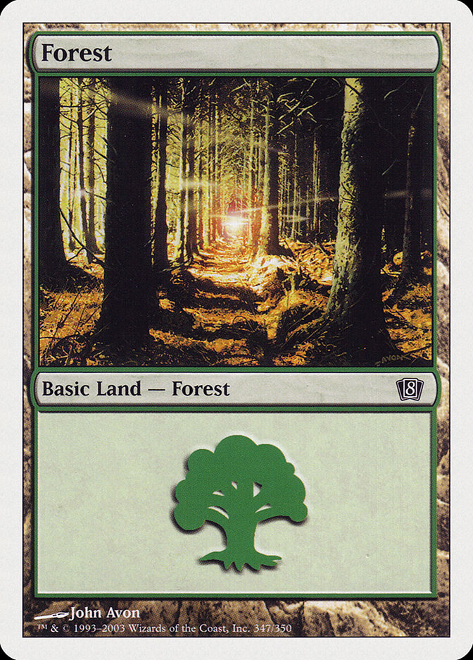 Forest (#347) [Eighth Edition] (8ED 347)