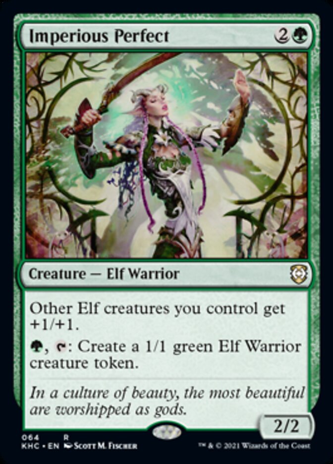 Imperious Perfect [Kaldheim Commander] (KHC 64)