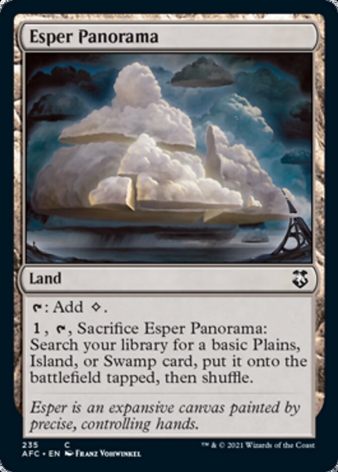 Esper Panorama [Dungeons & Dragons: Adventures in the Forgotten Realms Commander] (AFC 235)
