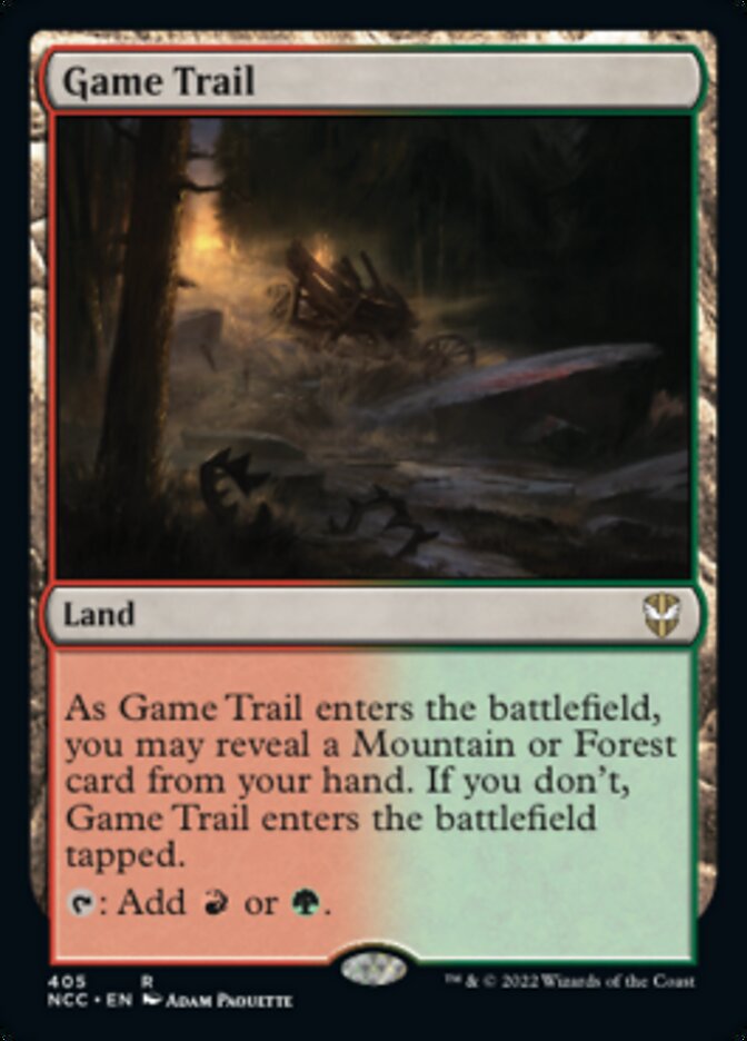 Game Trail [Streets of New Capenna Commander] (NCC 405)