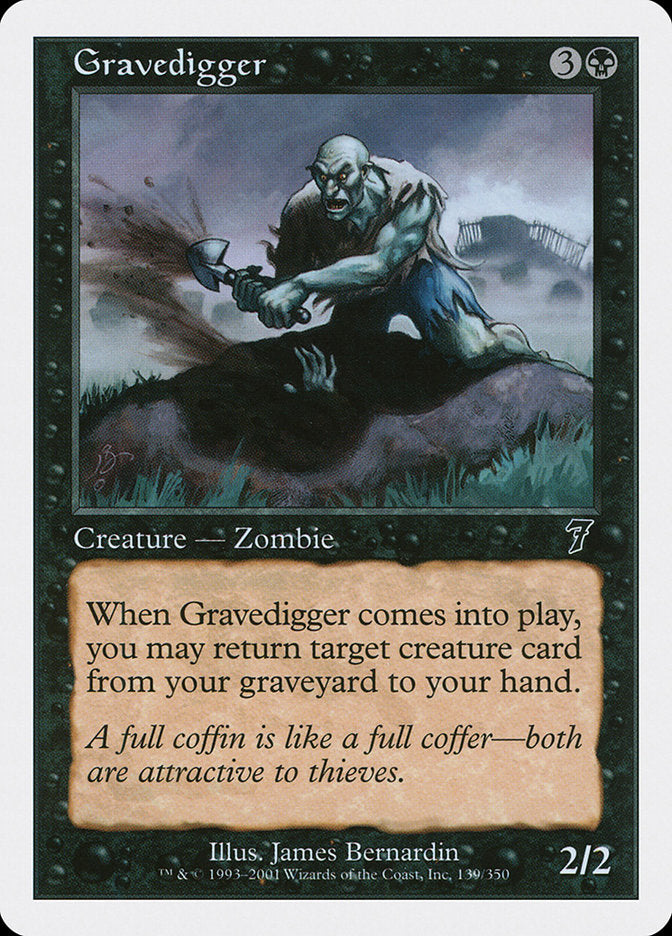 Gravedigger [Seventh Edition] (7ED 139)