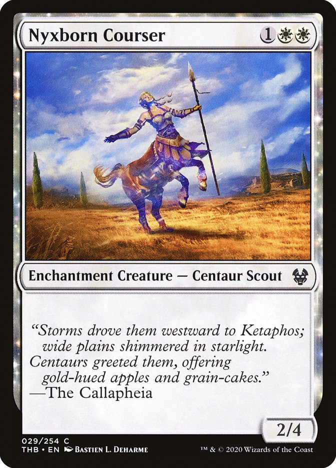 Nyxborn Courser [Theros Beyond Death] (THB 29)